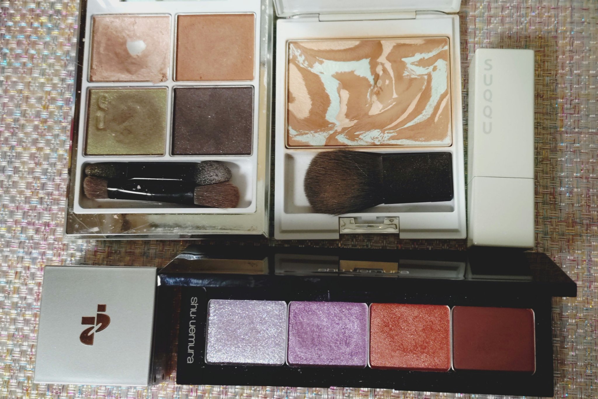 プレスド アイシャドー（レフィル） ME ヴァーミリオン 252 B/shu uemura/単色アイシャドウを使ったクチコミ（1枚目）