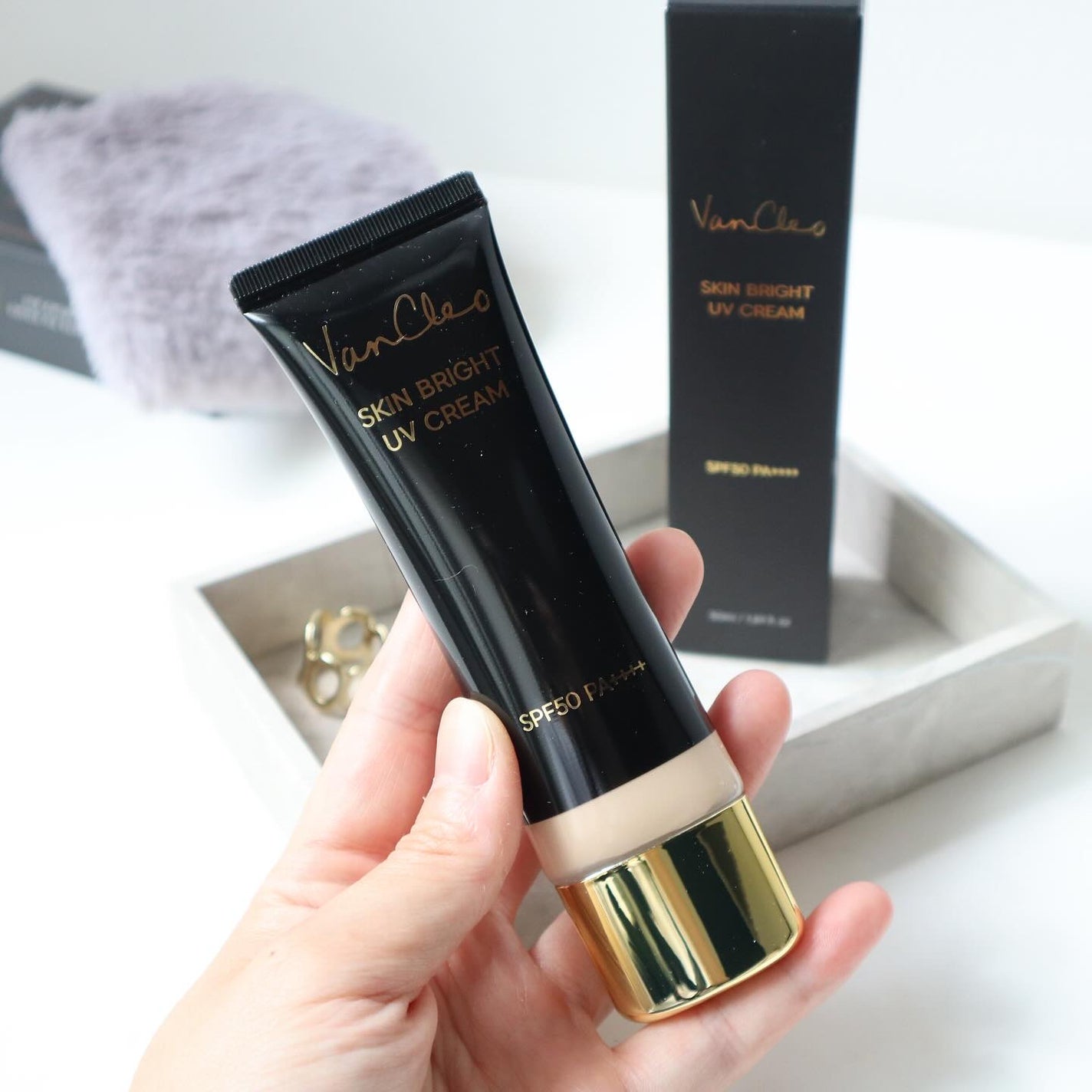 スキンブライトUVクリーム/VanCleo/日焼け止めクリームを使ったクチコミ(3枚目)
