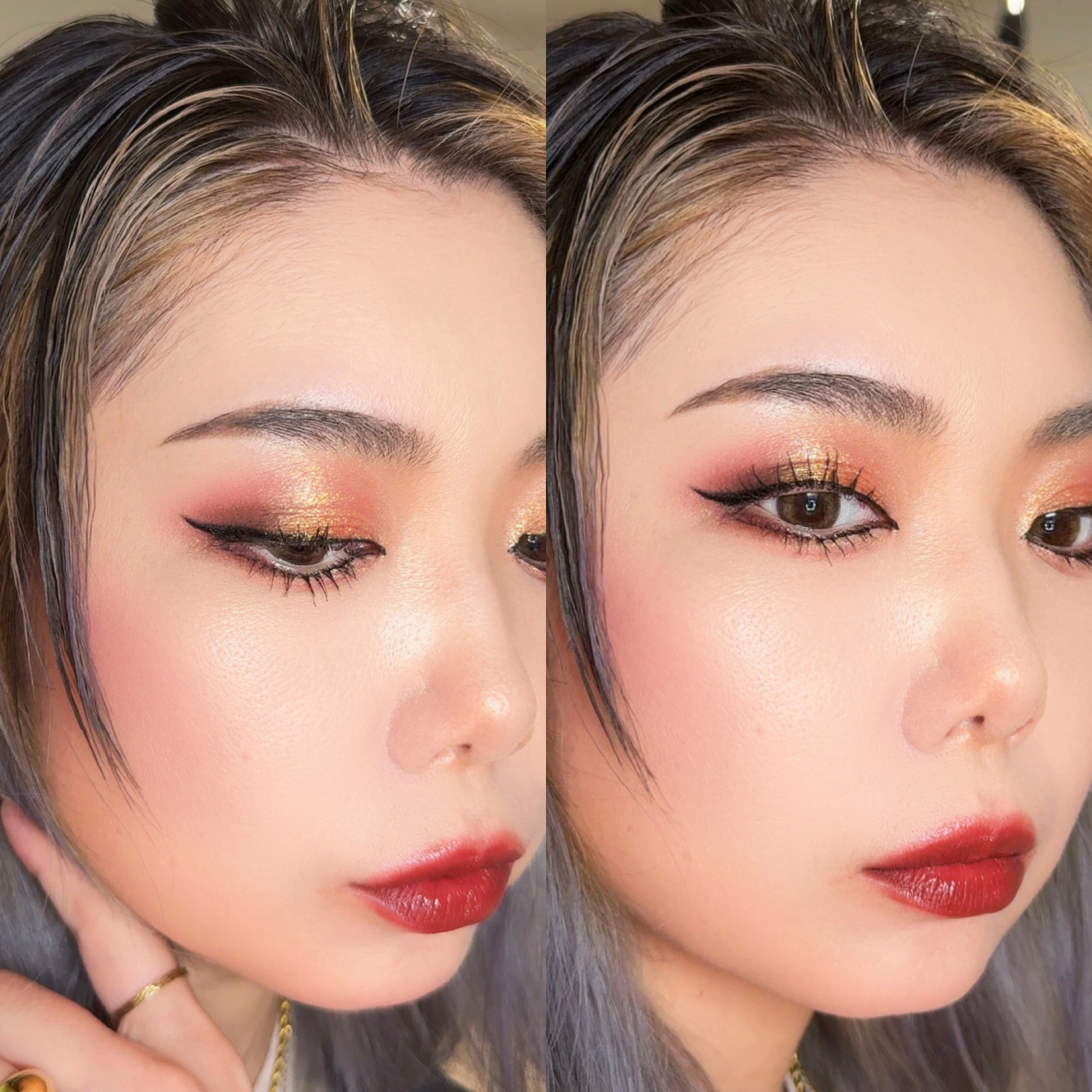 クリーミータッチライナー/キャンメイク/ジェルアイライナーを使ったクチコミ（2枚目）