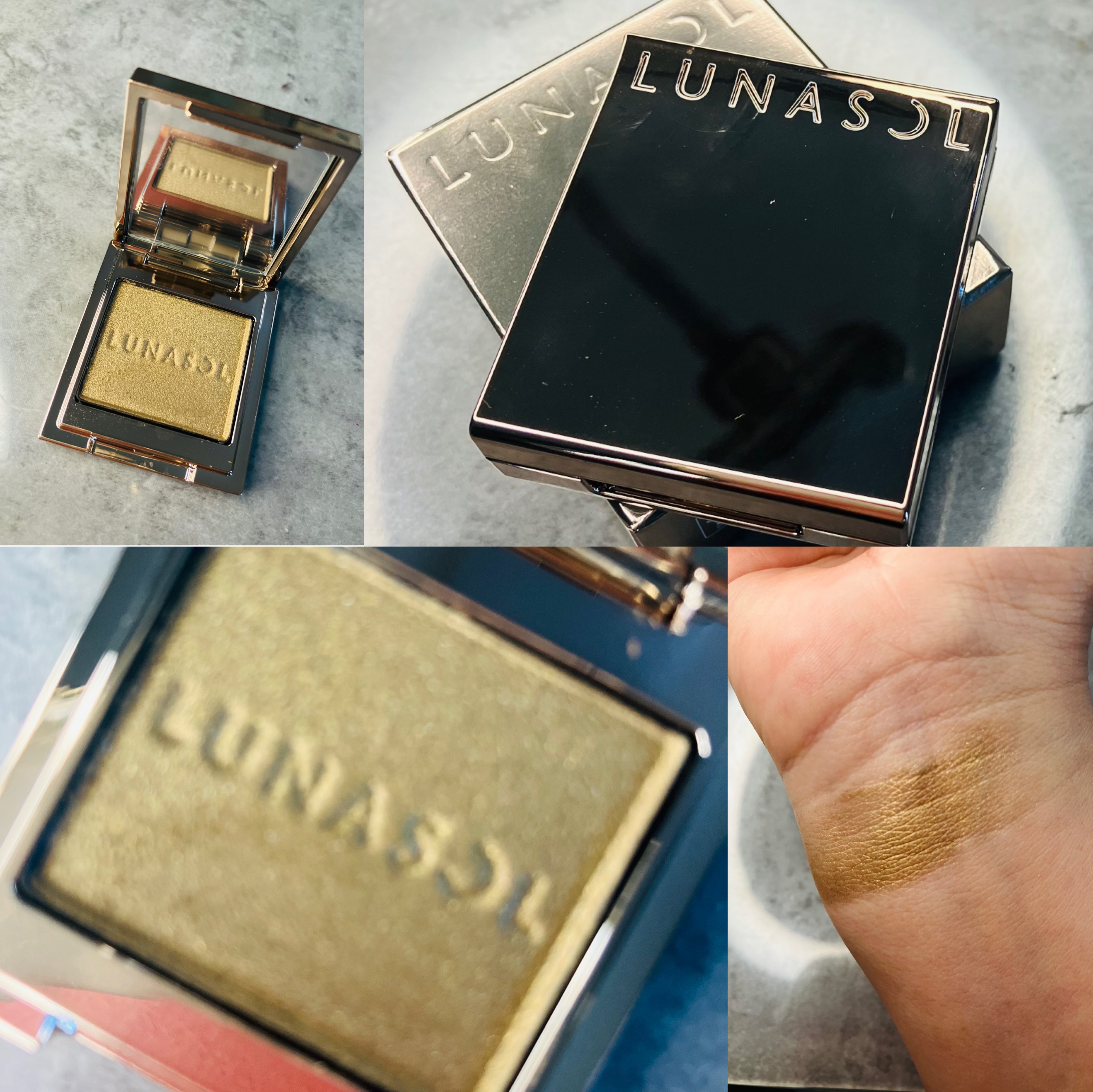 ルナソル モノアイカラーレーション/LUNASOL/単色アイシャドウを使ったクチコミ（2枚目）