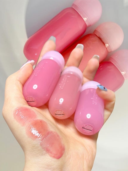 ジューシーデューイグロウティント/dasique/リップティントを使ったクチコミ(2枚目)