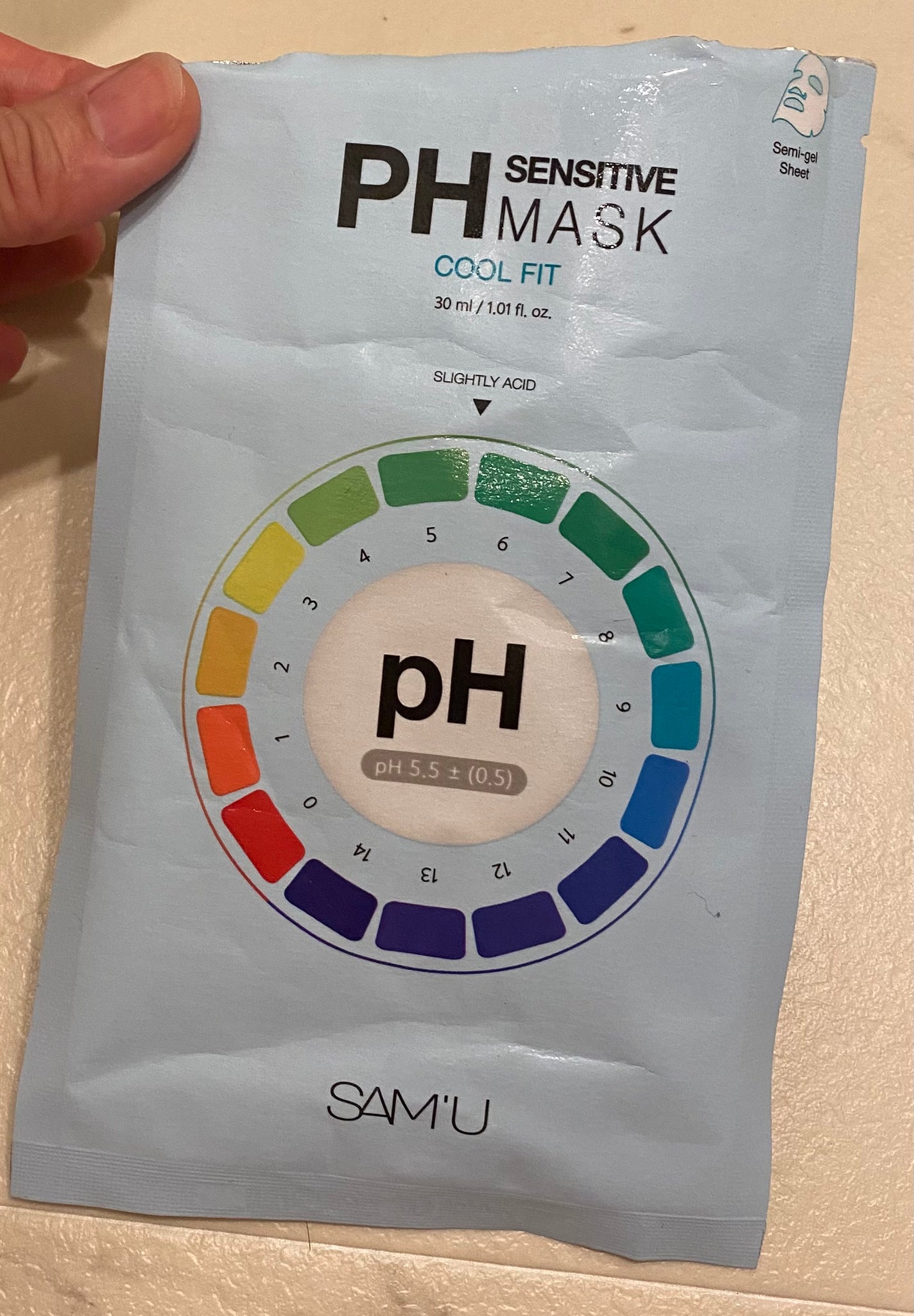 PHセンシティブマスク クールフィット/SAM'U/シートマスク・パックを使ったクチコミ(1枚目)