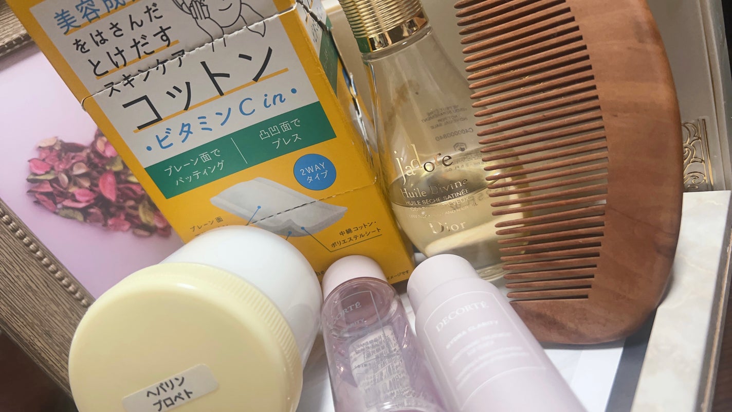 桃の木櫛/DAISO/ヘアコームを使ったクチコミ(1枚目)