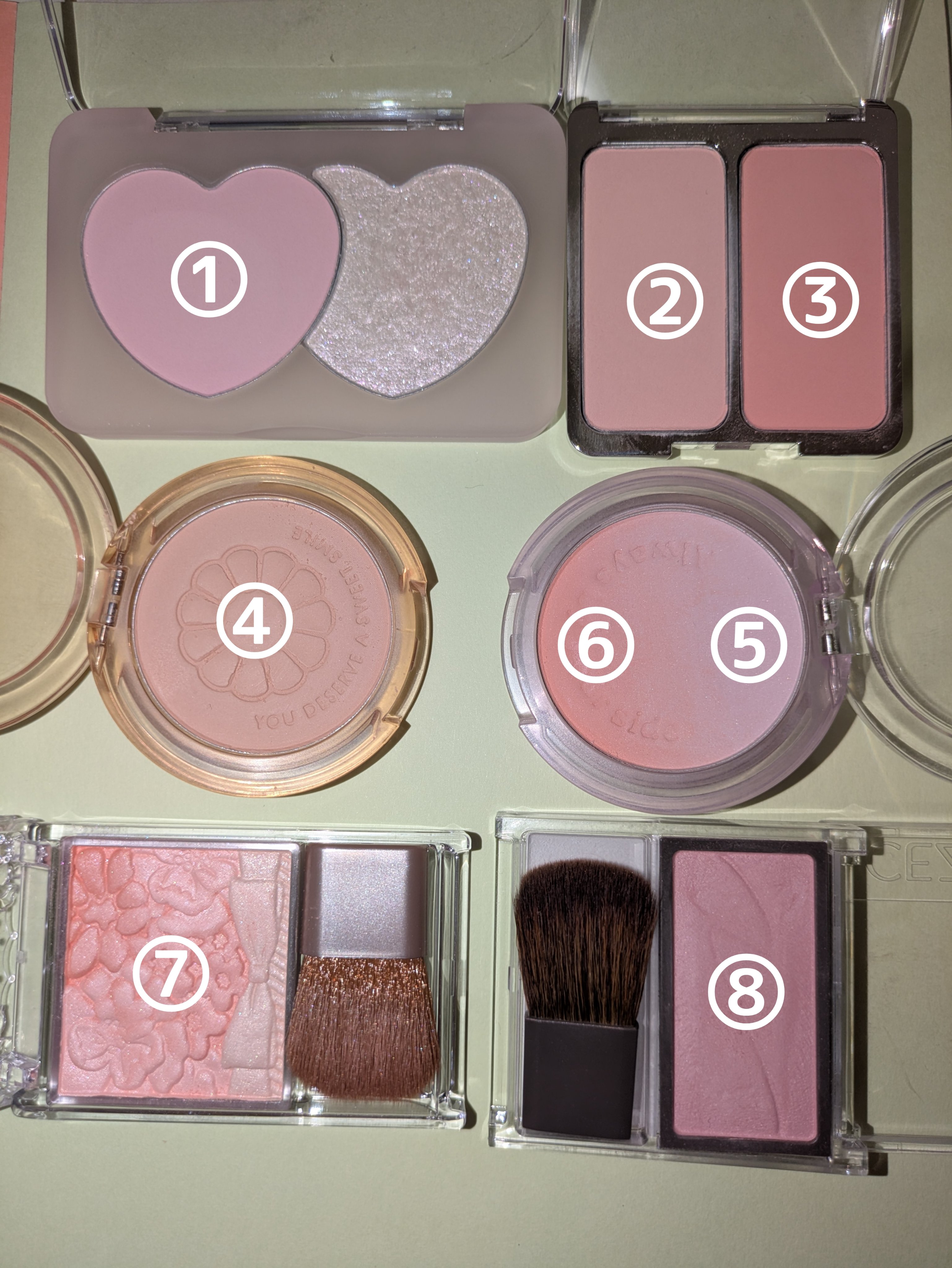 グロウフルールチークス/キャンメイク/パウダーチークを使ったクチコミ（3枚目）