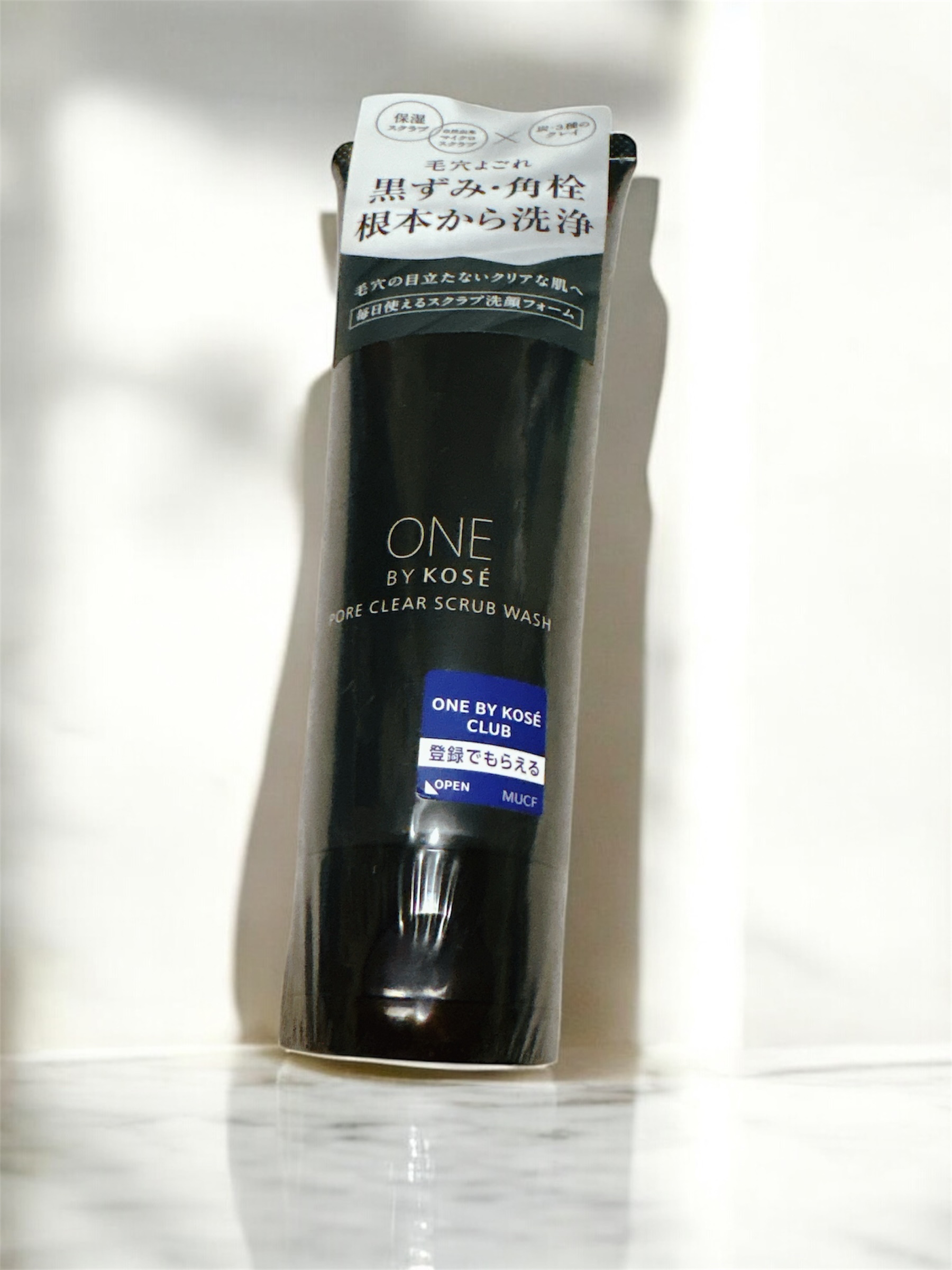 ポアクリア スクラブ ウォッシュ/ONE BY KOSE/洗顔フォームを使ったクチコミ（2枚目）