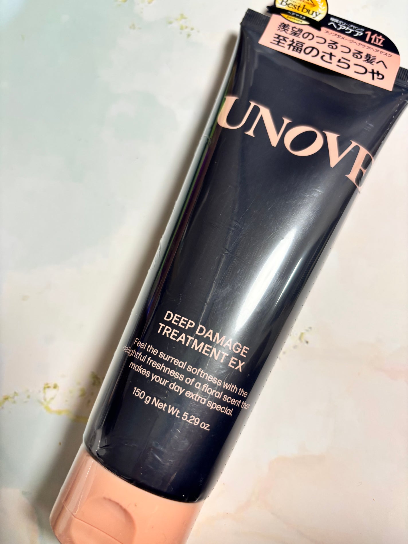 ディープダメージトリートメントEX/UNOVE/洗い流すヘアトリートメントを使ったクチコミ(1枚目)