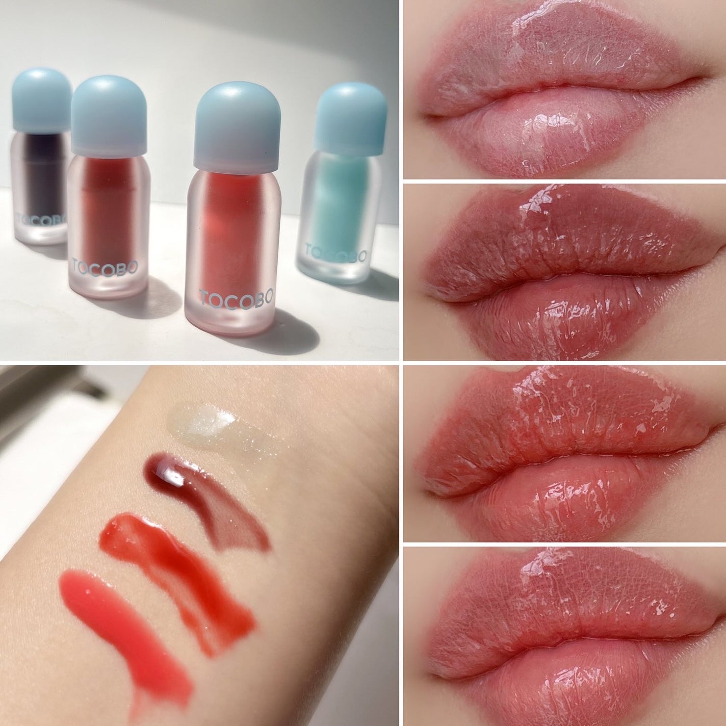 ジューシーベリープランピングリップオイル/TOCOBO/リップグロスを使ったクチコミ(3枚目)