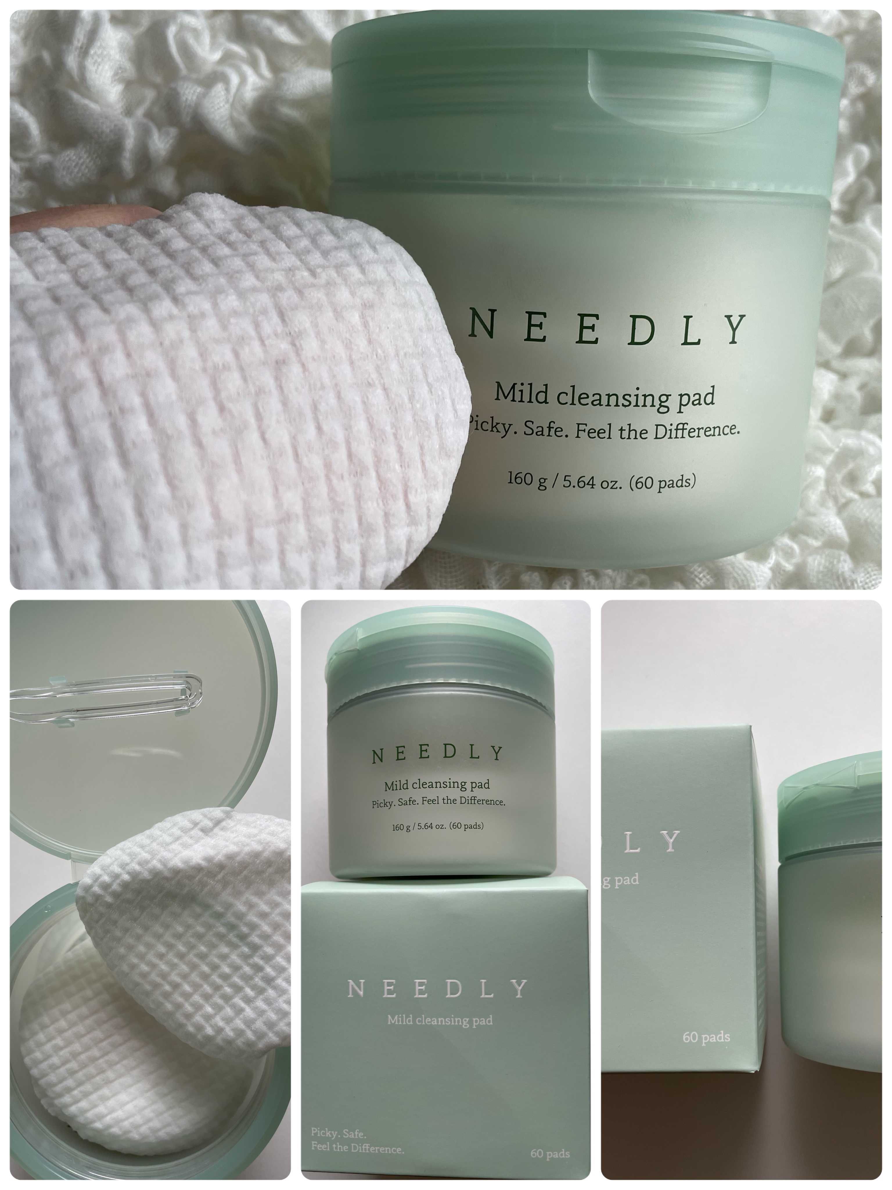 マイルドクレンジングパッド/NEEDLY/クレンジングシートを使ったクチコミ（1枚目）
