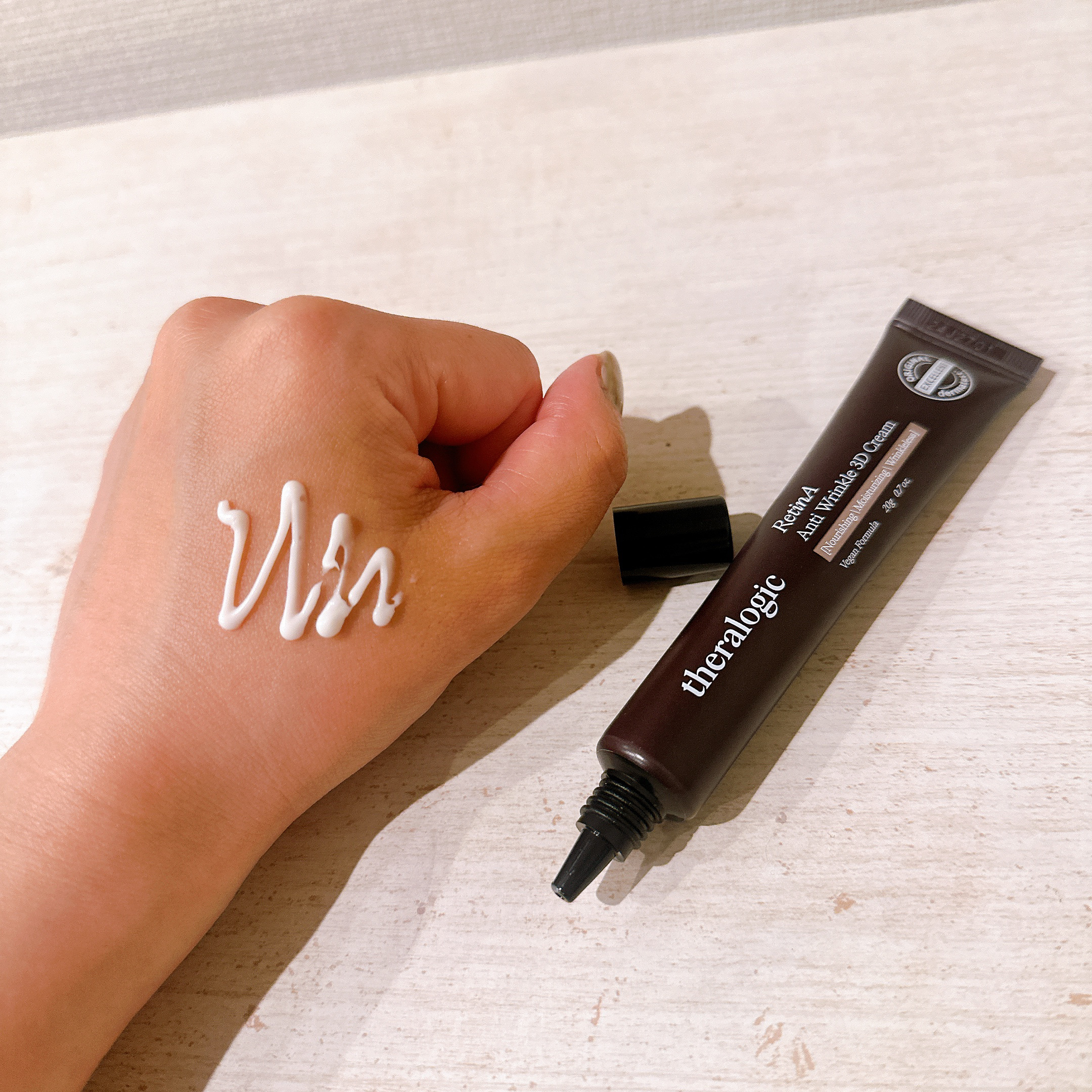 Retin A アンチ リンクル3Dクリーム/theralogic/フェイスクリームを使ったクチコミ（2枚目）