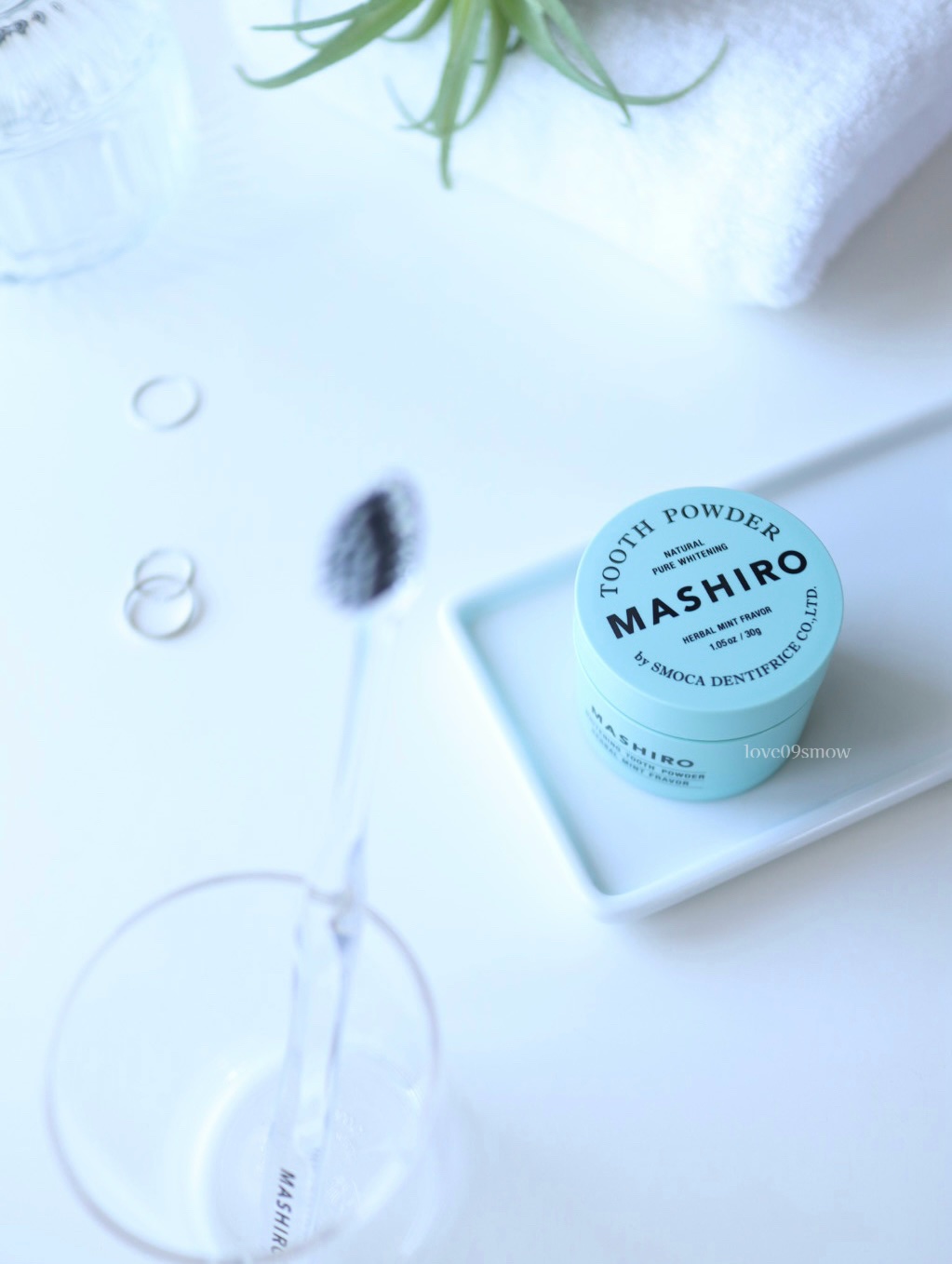 MASHIRO 薬用ホワイトニングパウダー ハーブミント/MASHIRO/歯磨き粉を使ったクチコミ（1枚目）