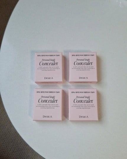 パーソナルシングルコンシーラー/Dear.A/パレットコンシーラーを使ったクチコミ(5枚目)