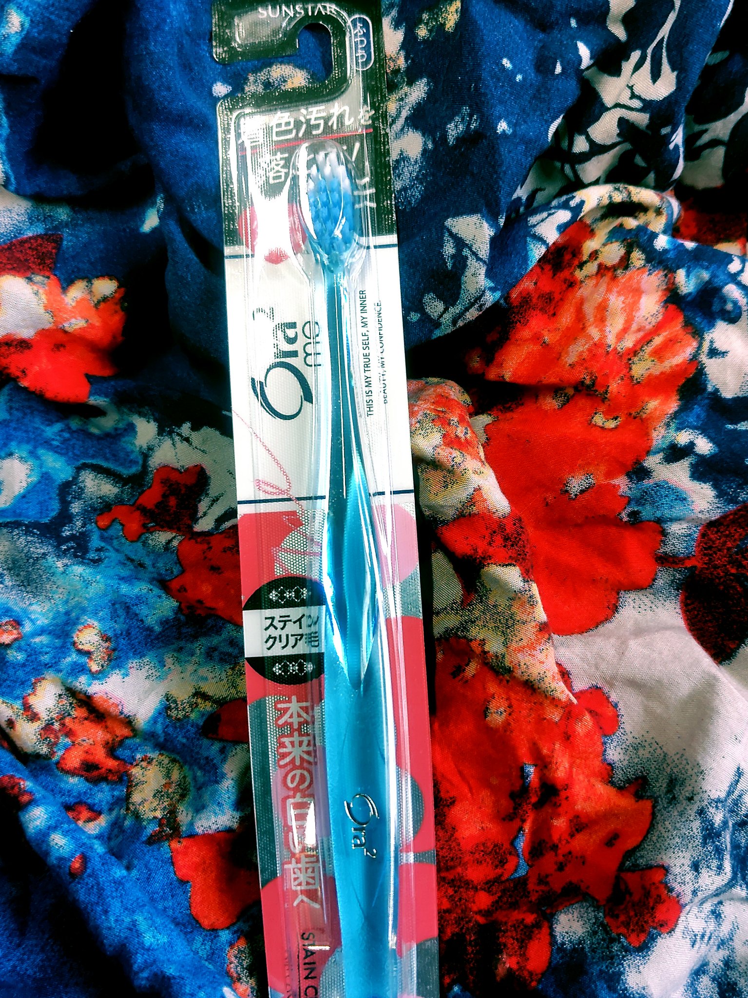 オーラツーミー ハブラシ ステインクリア ふつう/オーラツー/歯ブラシを使ったクチコミ（1枚目）