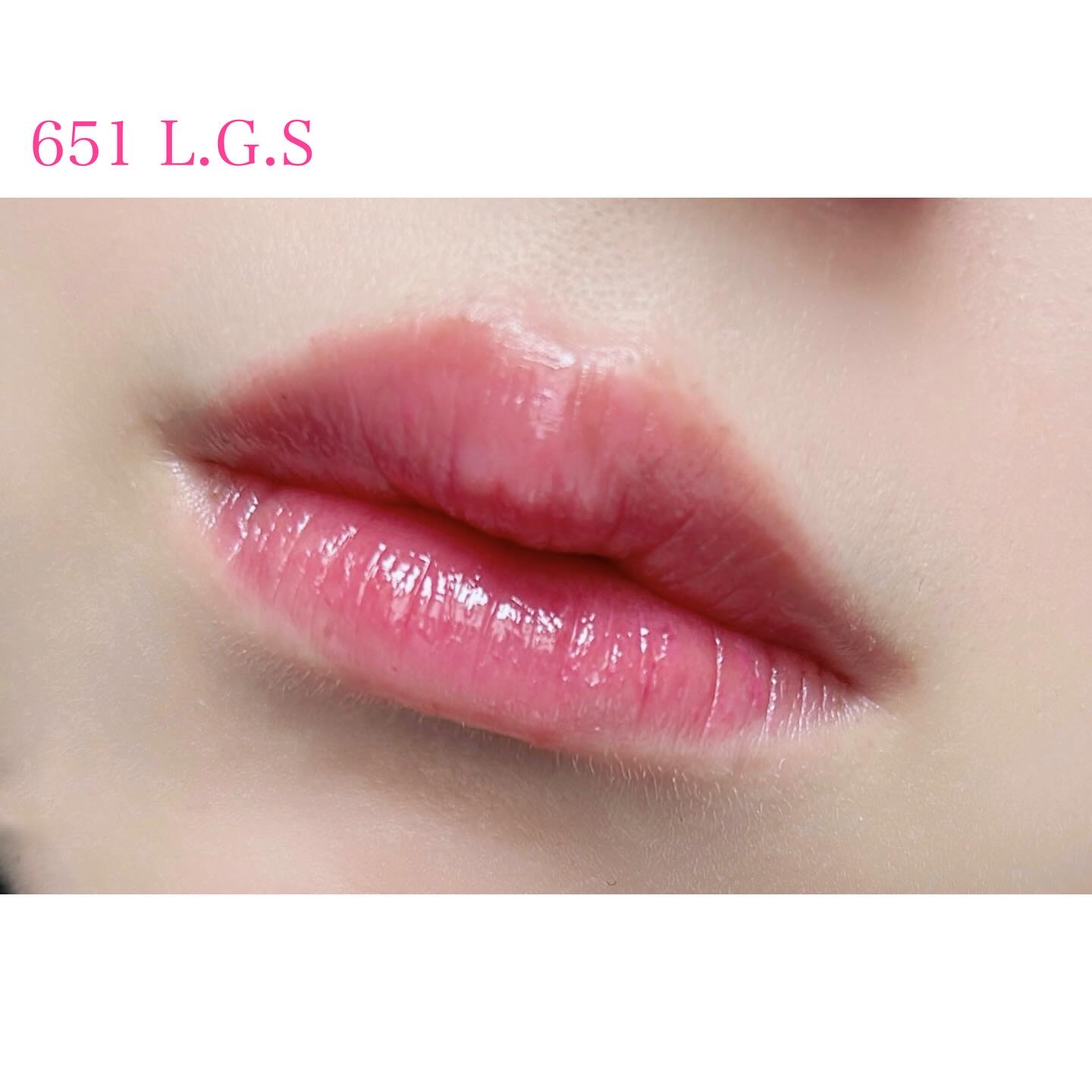 アンシーン ミラーティント 651 エル.ジー.エス/Oddtype/リップティントを使ったクチコミ（2枚目）