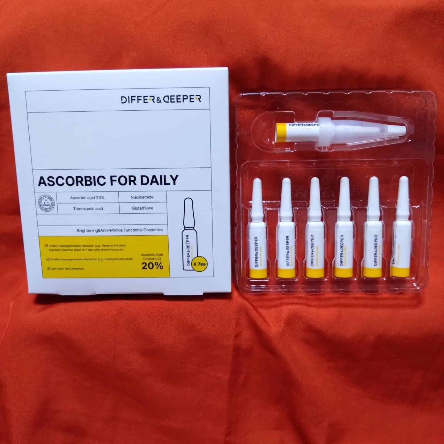 アスコルビックフォーデイリー/Differ&Deeper/美容液を使ったクチコミ（2枚目）