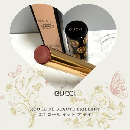 グッチ ルージュ ドゥ ボーテ ブリアン/GUCCI beauty/口紅を使ったクチコミ(1枚目)
