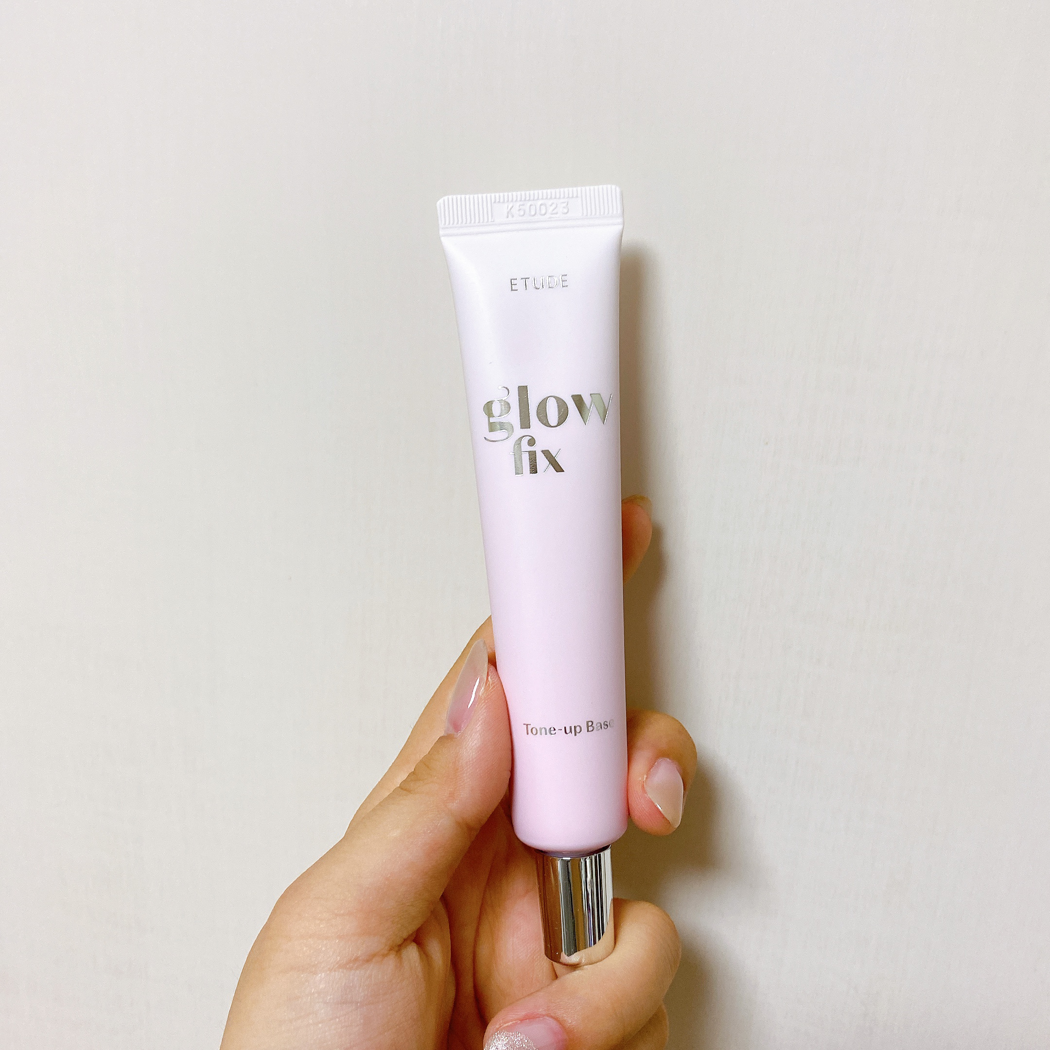 ETUDE グロウフィックス トーンアップベースのクチコミ「\ETUDE グロウフィックス トーンアップベース/

ツヤ系ベース🧡

伸びが良くて好きです.....」（1枚目）