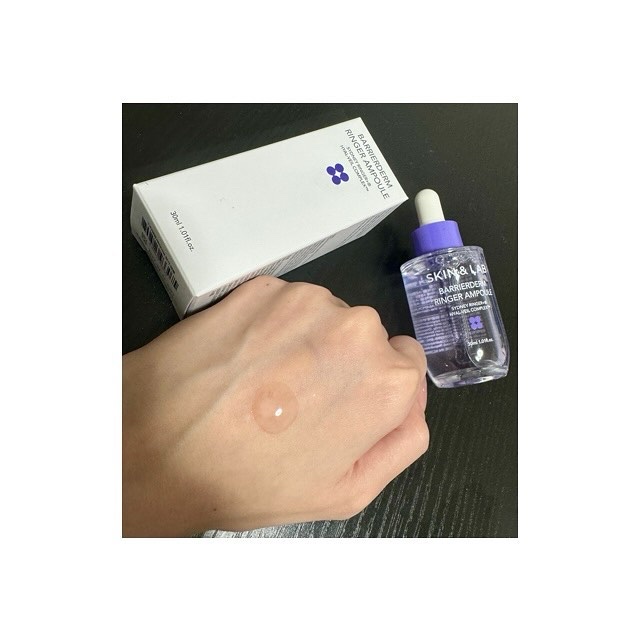 バリアダームリンガーアンプル/SKIN&LAB/美容液を使ったクチコミ（1枚目）