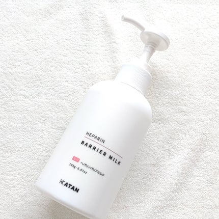 薬用ヘパリンバリアミルク/KATAN/ボディミルクを使ったクチコミ(1枚目)