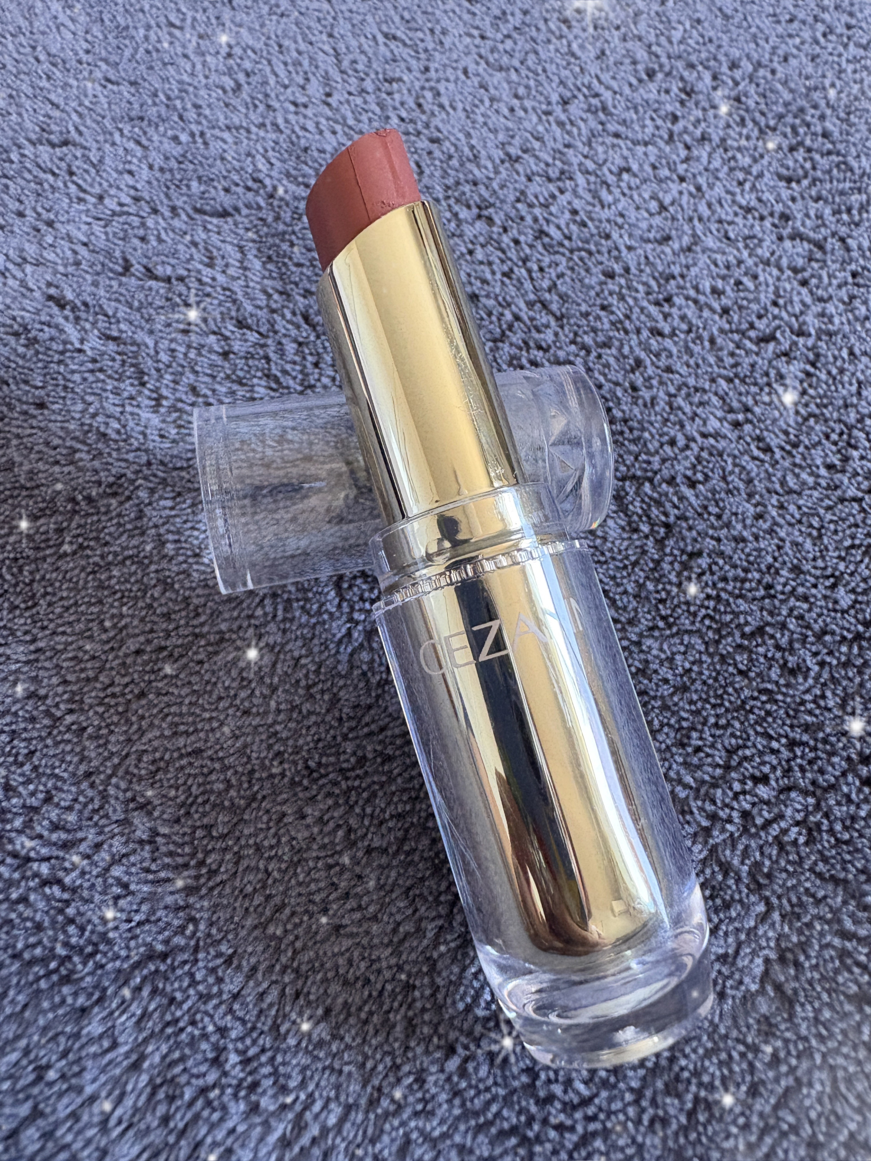 ラスティンググロスリップ/CEZANNE/口紅を使ったクチコミ（1枚目）