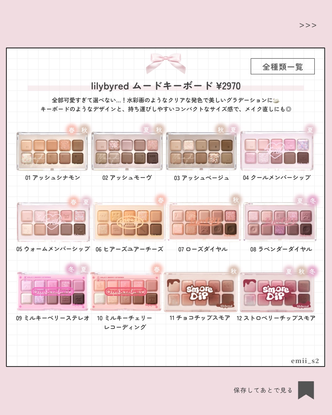 ムードキーボード/lilybyred/アイシャドウパレットを使ったクチコミ（2枚目）