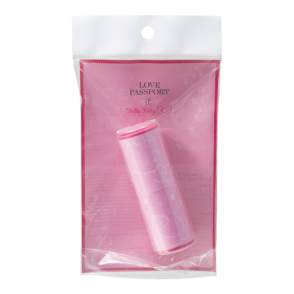 ラブ パスポート イット フラワリー パフュームスティック ハローキティデザイン