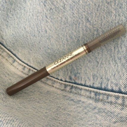 ブラシ付きアイブロウ繰り出し/CEZANNE/アイブロウペンシルを使ったクチコミ(1枚目)