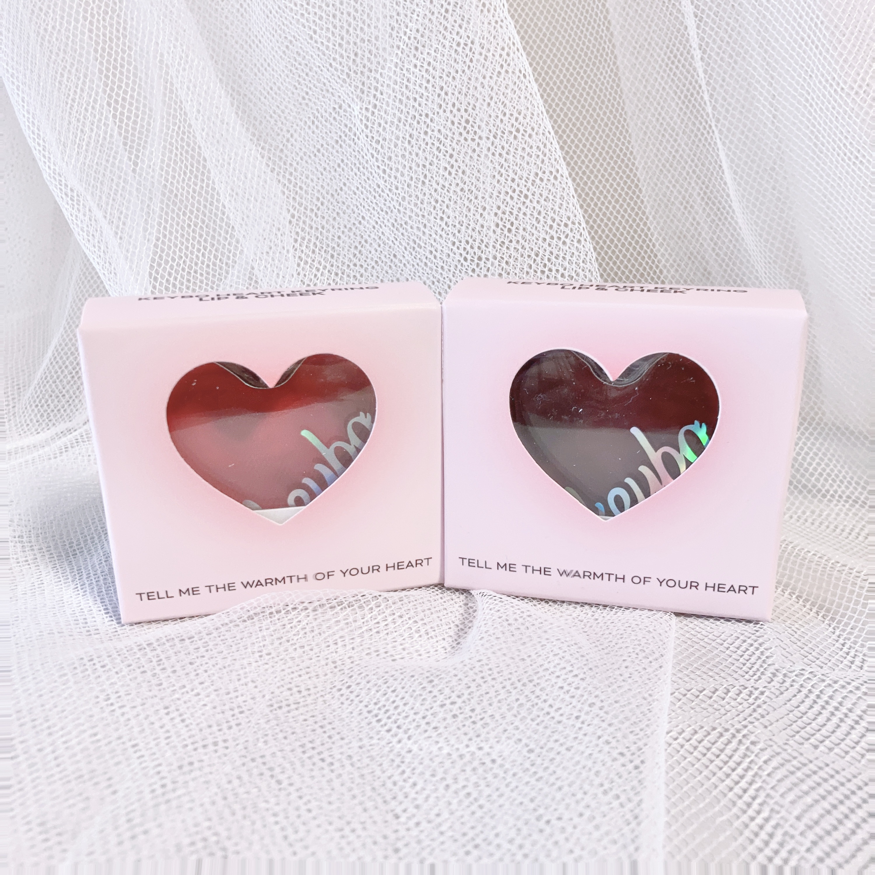 ハートキーリング リップ＆チーク/keybo/口紅を使ったクチコミ（2枚目）