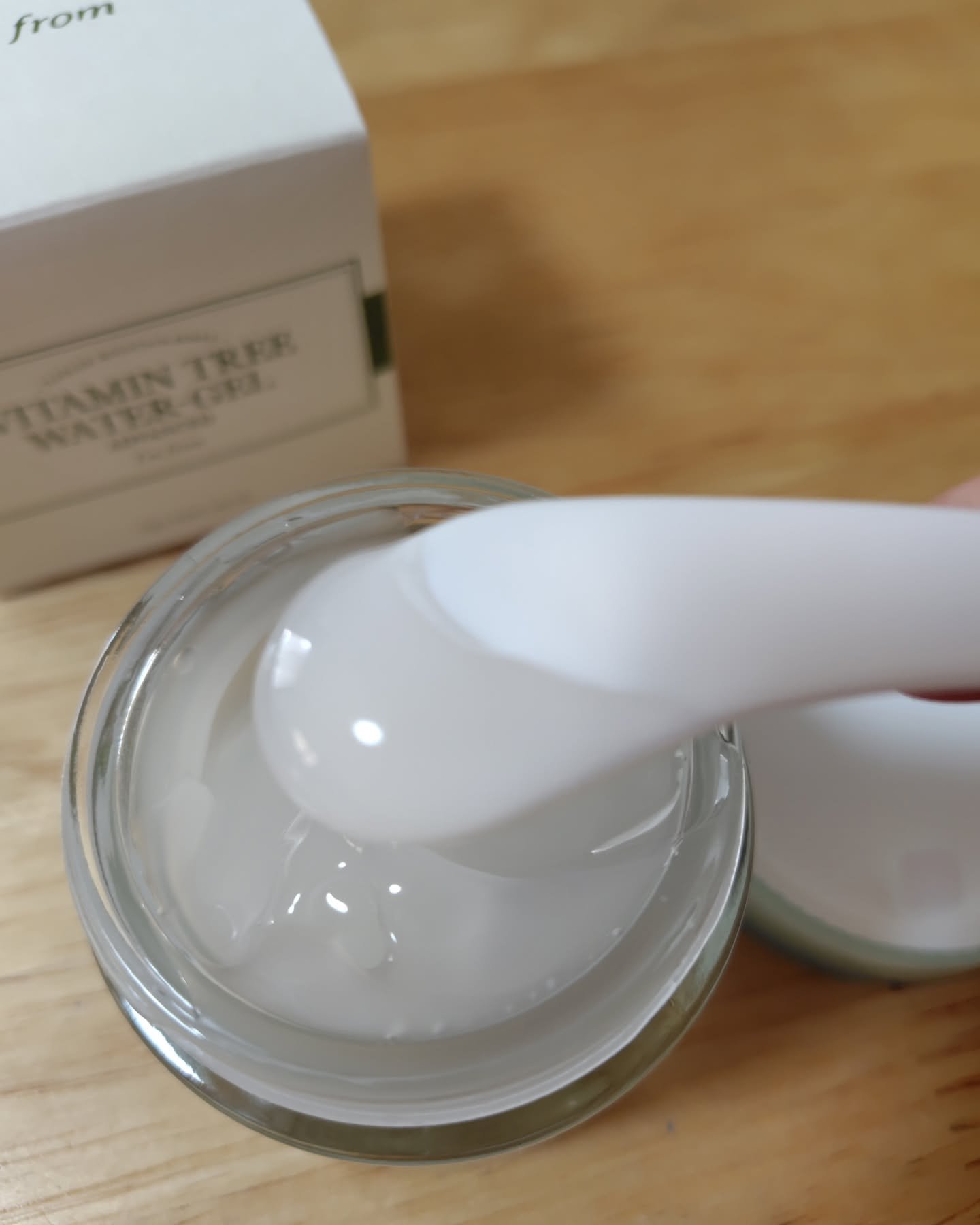 ビタミンウォータージェルアドバンスド/I'm from/フェイスクリームを使ったクチコミ（3枚目）