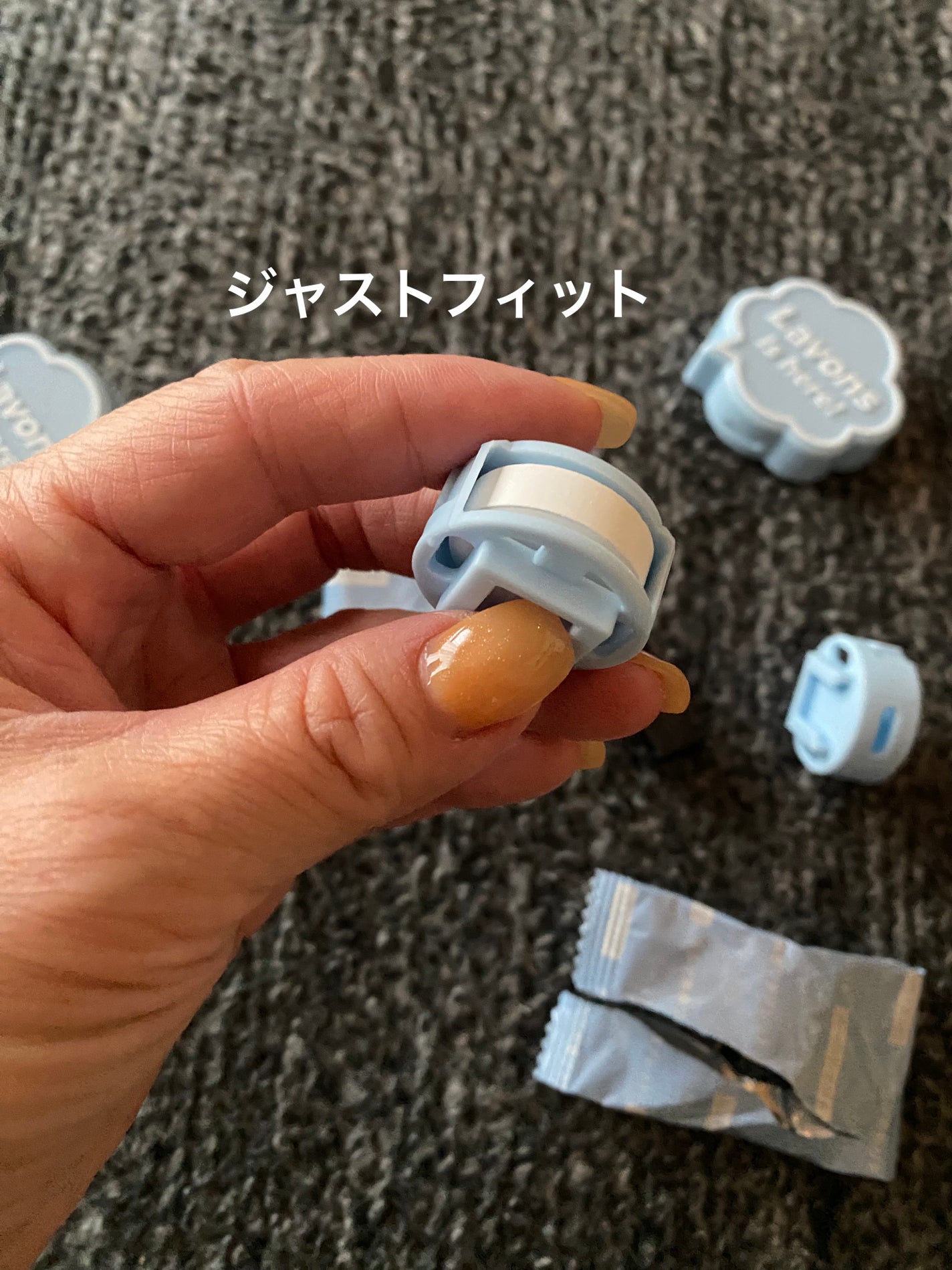 ラボン・デ・ブーン 車用 芳香剤 ブルーミングブルーの香り/ラボン/ルームフレグランスを使ったクチコミ(7枚目)