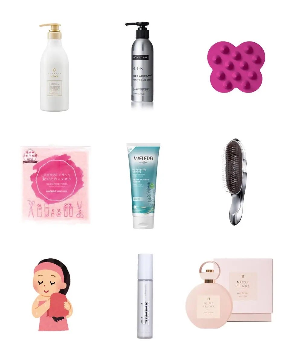 ヘアドライマイクロファイバータオル/ハホニコハッピーライフ/ヘアケアグッズを使ったクチコミ(1枚目)