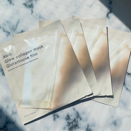 グルタチオンフィルムコラーゲンマスク/Abib /シートマスク・パックを使ったクチコミ(6枚目)