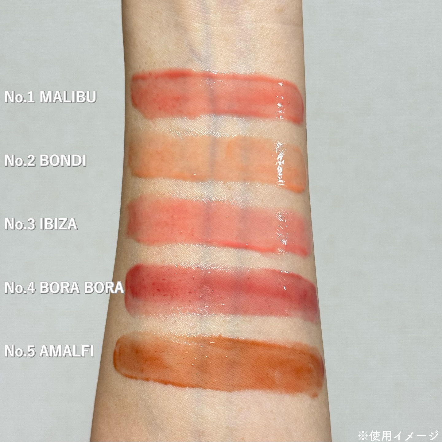 Sunset Dazzle Gloss Balm/unleashia/リップグロスを使ったクチコミ（3枚目）