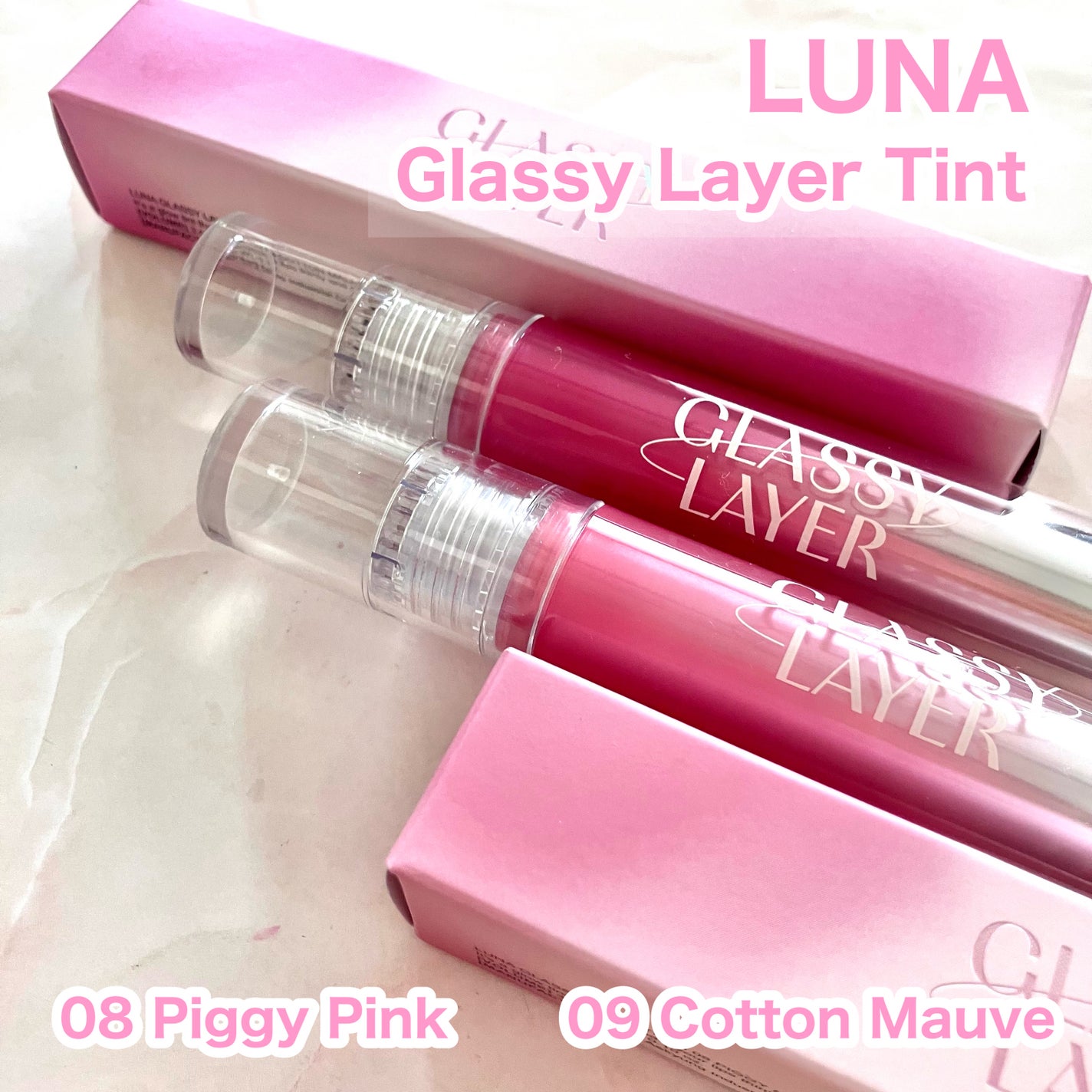 グラッシーレイヤーティント/LUNA/リップティントを使ったクチコミ(5枚目)