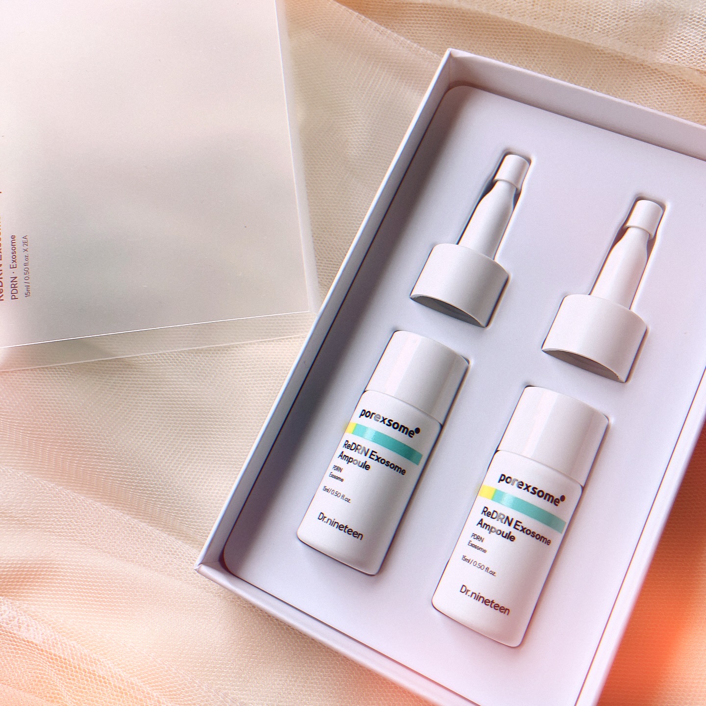 ReDRNエクソソームアンプル/Dr.nineteen/美容液を使ったクチコミ（2枚目）