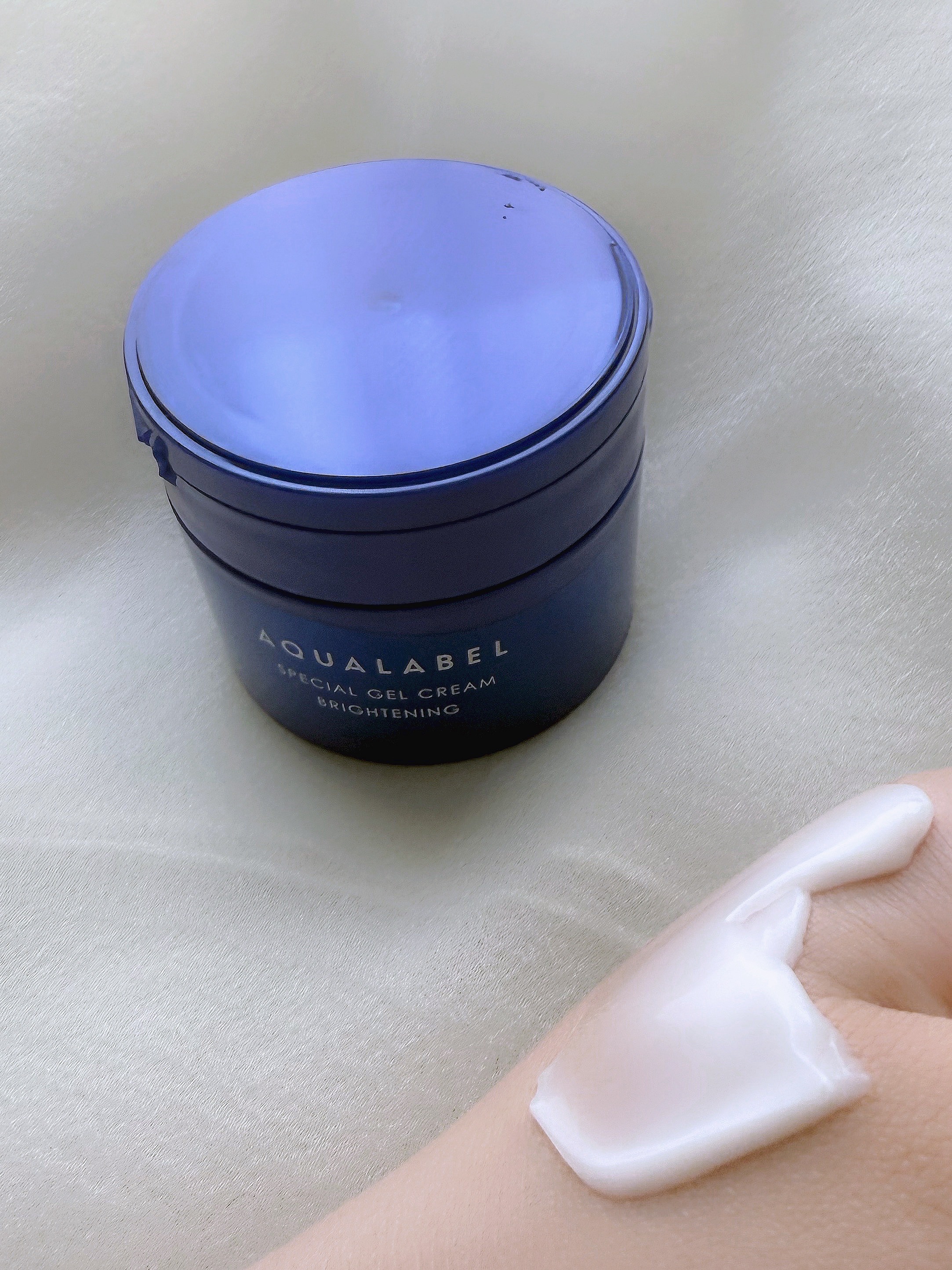 スペシャルジェルクリーム EX （ブライトニング） /アクアレーベル/オールインワン化粧品を使ったクチコミ（2枚目）