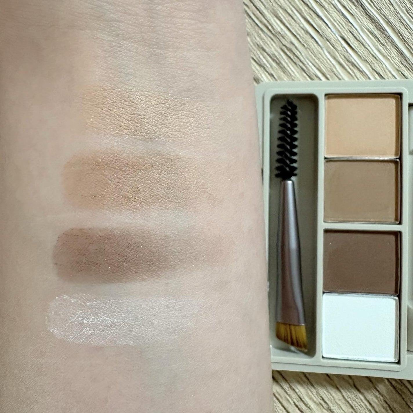 魔法のアイブロウパウダー/b idol/パウダーアイブロウを使ったクチコミ(2枚目)