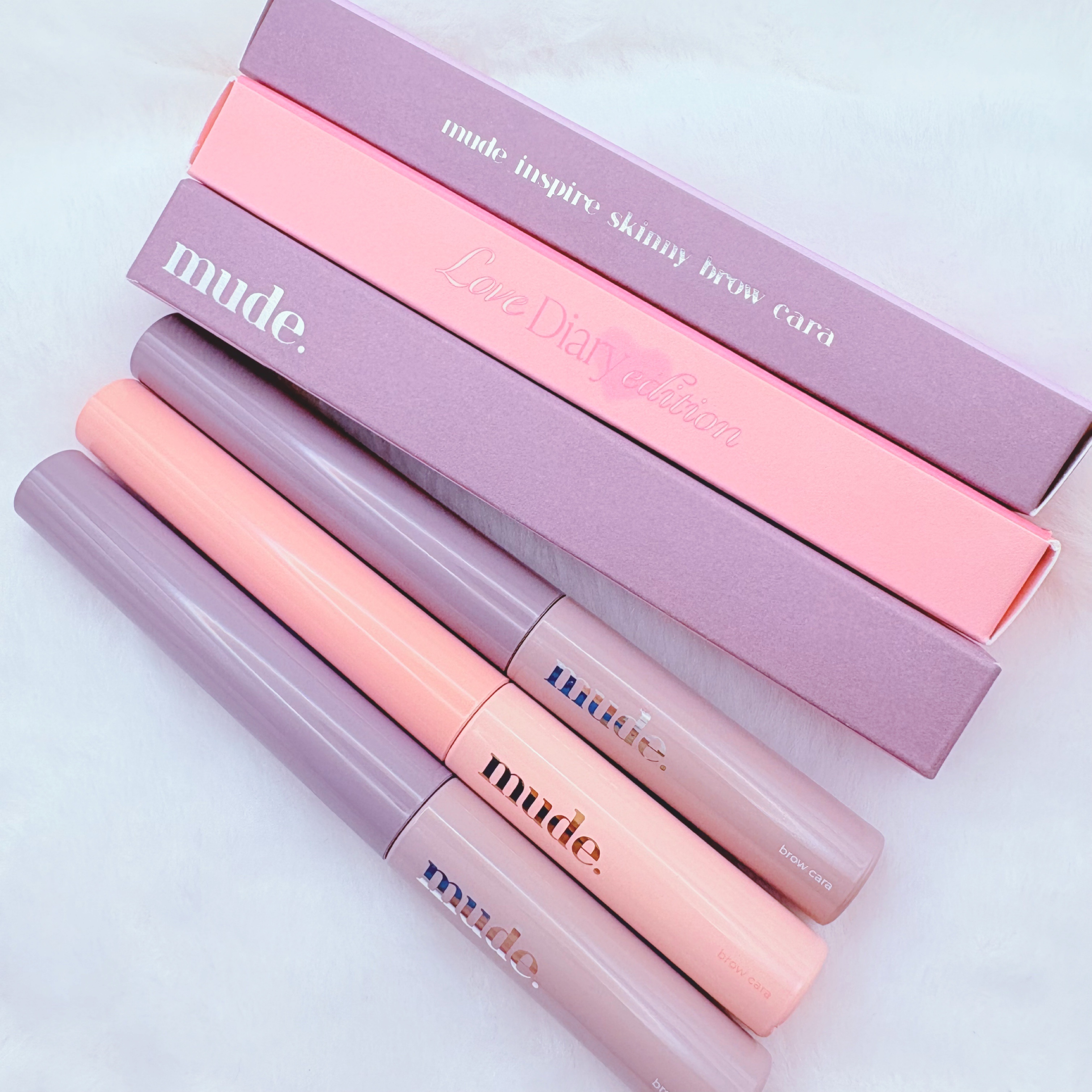 インスパイアスキニーブロウカラ/mude/眉マスカラを使ったクチコミ（2枚目）