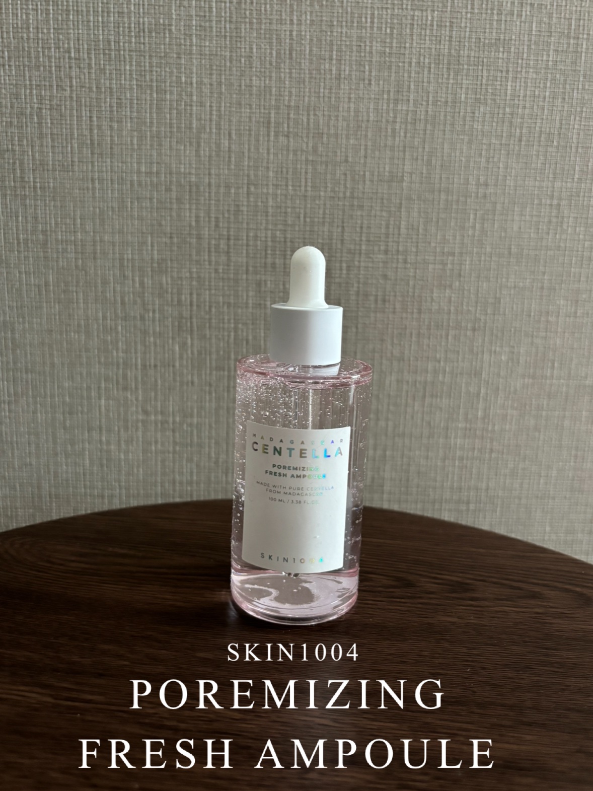 ポアマイジング フラッシュ アンプル 100ml/SKIN1004/美容液を使ったクチコミ（1枚目）