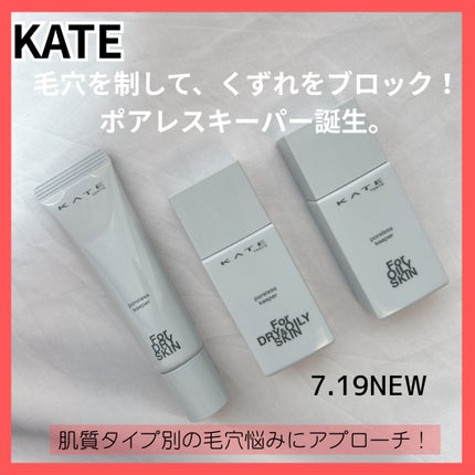 ケイト ポアレスキーパー FORドライ/KATE/化粧下地を使ったクチコミ(1枚目)