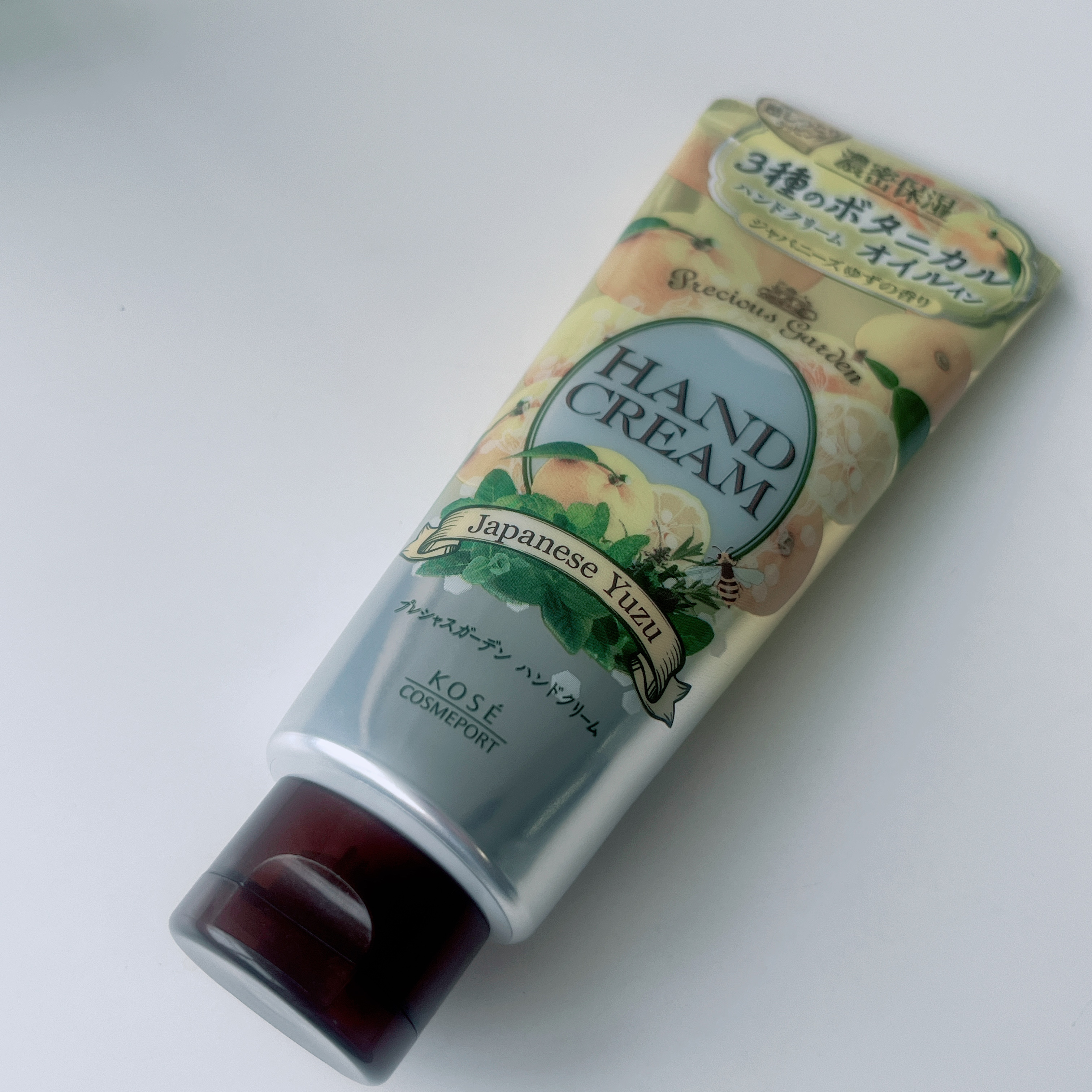 プレシャスガーデン ハンドクリーム (ジャパニーズゆず)のクチコミ「プレシャスガーデン

❤️ハンドクリーム

❤️香り　ほっとなごむジャパニーズゆず

❤️¥3.....」（1枚目）