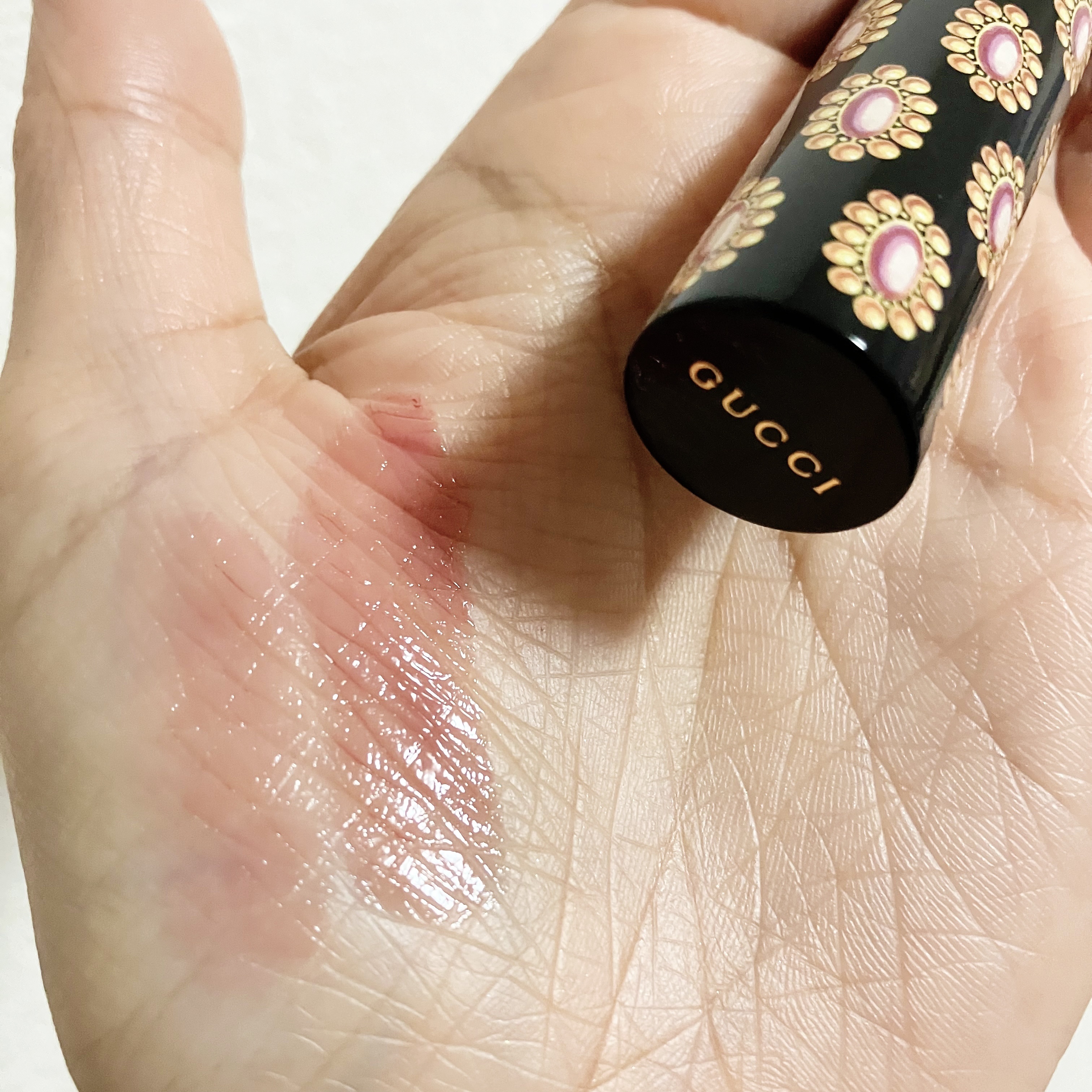 グッチ ルージュ ドゥ ボーテ ブリアン/GUCCI beauty/口紅を使ったクチコミ（3枚目）