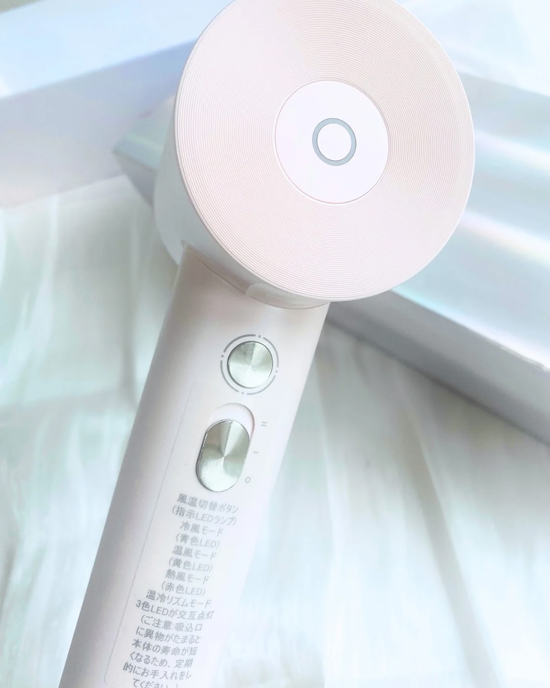 ダブルケアドライヤー ピンク/ANLAN/ドライヤーを使ったクチコミ（3枚目）