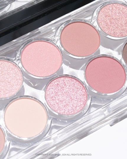 ライトオンアイズシャドウパレット/ルミル/アイシャドウパレットを使ったクチコミ(4枚目)