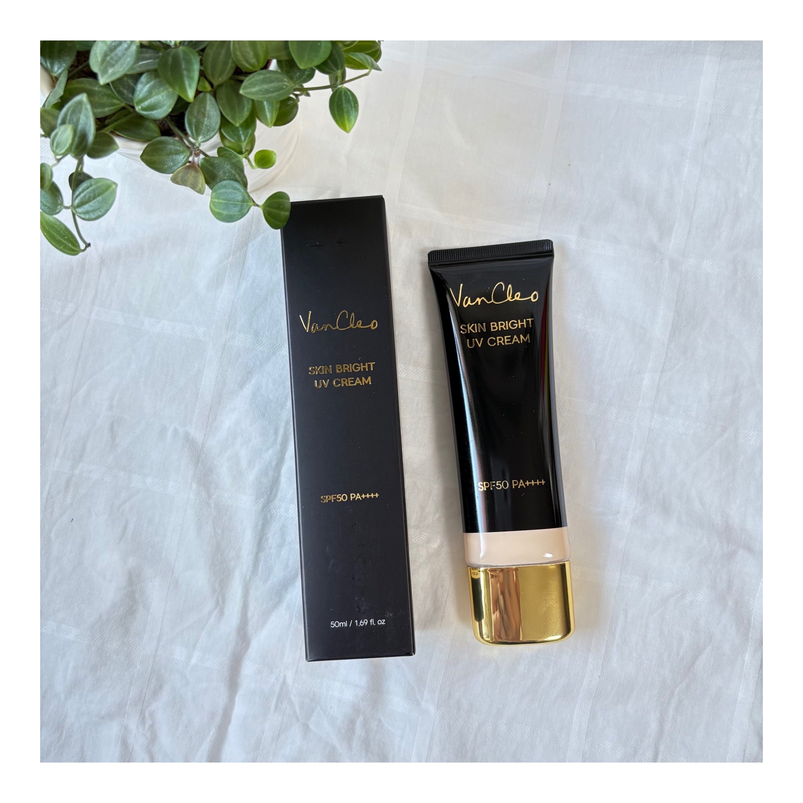スキンブライトUVクリーム/VanCleo/日焼け止めクリームを使ったクチコミ（1枚目）