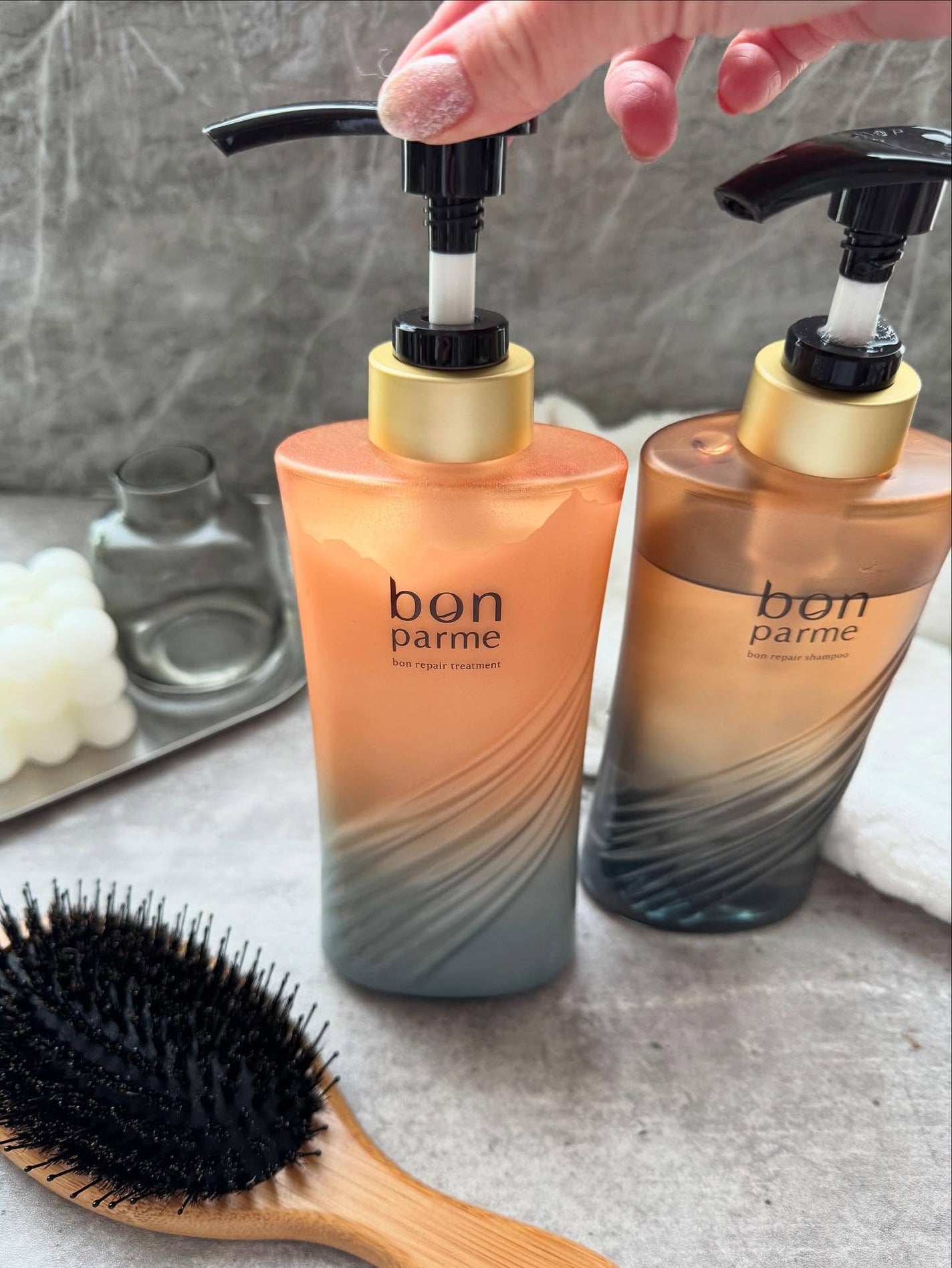ボンリペア シャンプー/トリートメント/bonparme/シャンプー・コンディショナーを使ったクチコミ(4枚目)