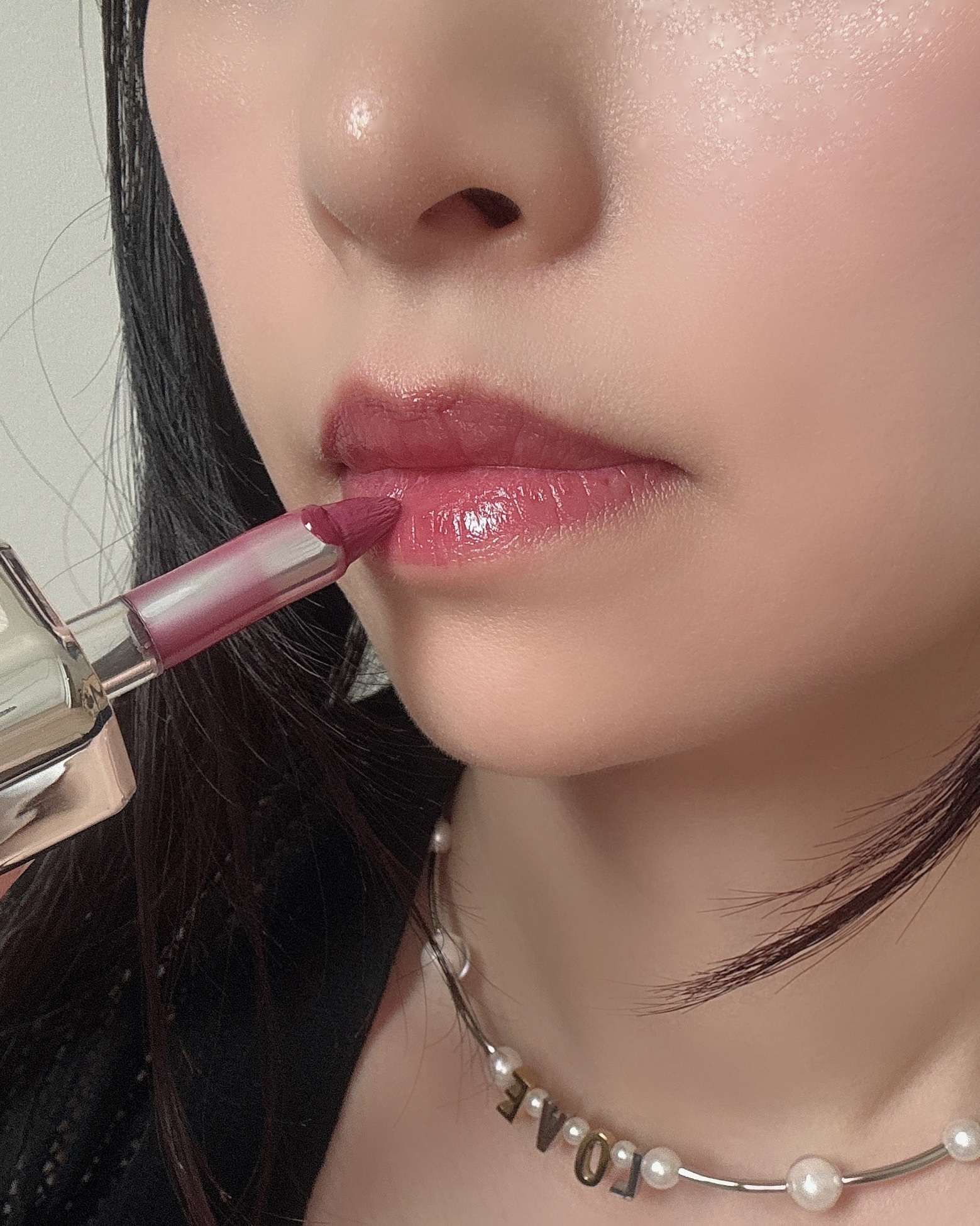 アンシーン ミラーティント 565 オッド,イブン/Oddtype/リップティントを使ったクチコミ（3枚目）