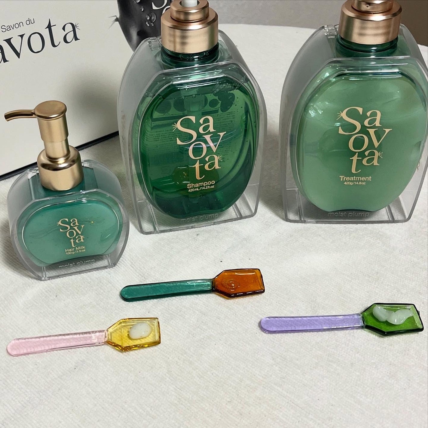 サボンドサボタ モイストプランプシャンプー/ヘアトリートメント/Savon du Savota/シャンプー・コンディショナーを使ったクチコミ(5枚目)