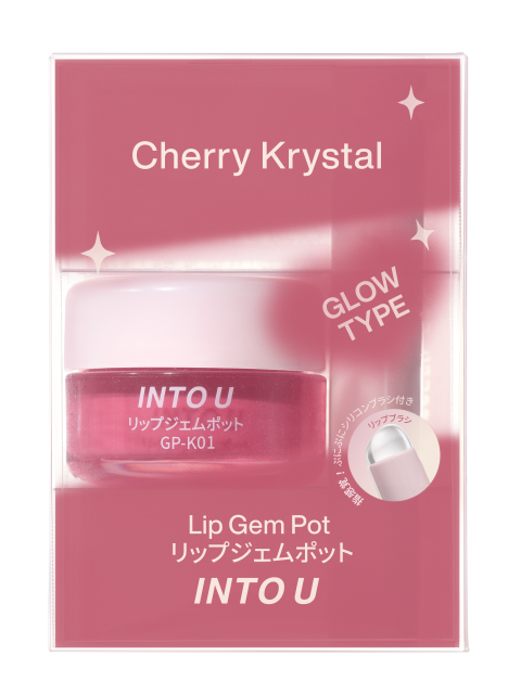 INTO U　リップジェムポット&amp;シリコンブラシセット / INTO U