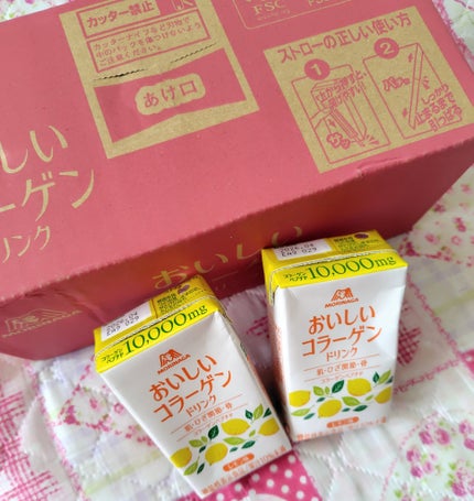 おいしいコラーゲンドリンク/森永製菓/美容ドリンクを使ったクチコミ(1枚目)