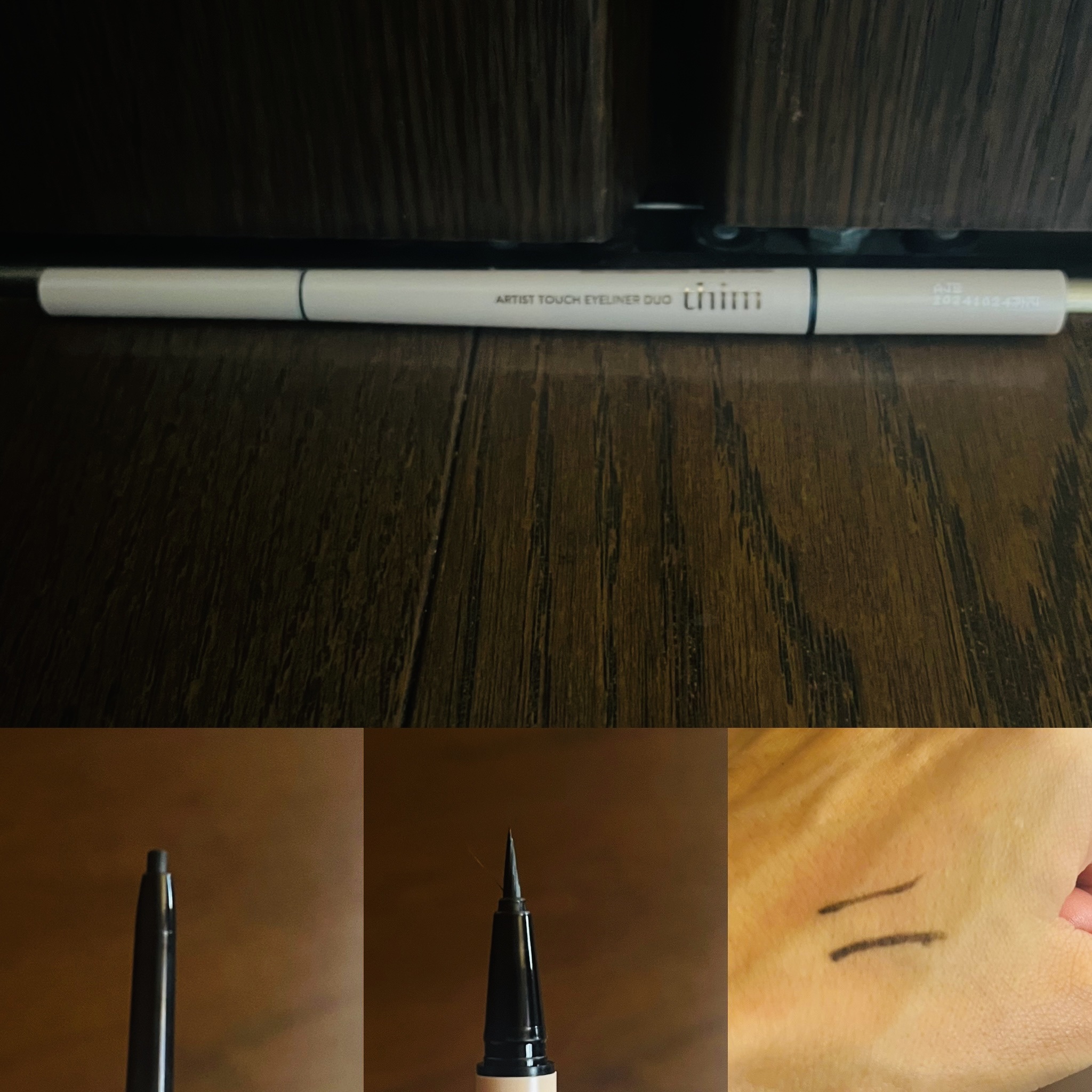 アーティストタッチアイライナーウデュオ/thim/リキッドアイライナーを使ったクチコミ（1枚目）
